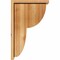 Ekena Millwork Crestline Rough Sawn Corbel w/Backplate, Western Red Cedar, 8"W x 14"D x 22"H COR08X14X22CRE01RWR - alternate 2